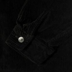Coupon 😉 Stussy WIDE WALE CORD ZIP 👚 SHIRT 🎁 -Stussy Sales 1110243 BLAC 4