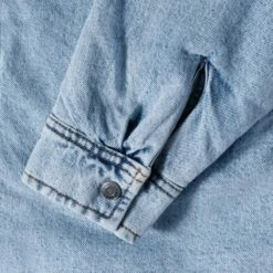 Wholesale 🛒 Stussy SHERPA LINED DENIM 👕 SHIRT 🔔 -Stussy Sales 1110244 LIDE 4