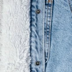 Wholesale 🛒 Stussy SHERPA LINED DENIM 👕 SHIRT 🔔 -Stussy Sales 1110244 LIDE 5