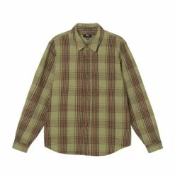Discount ⭐ Stussy LAGUNA PLAID 👕 SHIRT 🤩