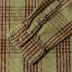 Discount ⭐ Stussy LAGUNA PLAID 👕 SHIRT 🤩 -Stussy Sales 1110245 OLIV 5