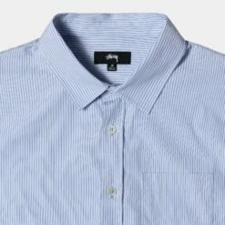 Cheapest 🧨 Stussy CLASSIC STRIPE 👚 SHIRT 🎁 -Stussy Sales 1110258 BLST 3
