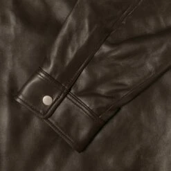 Best Sale 🔔 Stussy BOXY LEATHER OVERSHIRT ❤️ -Stussy Sales 1110259 ESPR 7 6fda2a20 db00 4722 8d4c f307175c7850