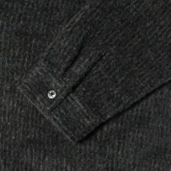 Buy 🛒 Stussy SPECKLED WOOL CPO 👕 SHIRT 🛒 -Stussy Sales 1110260 BLAC 5