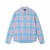 Hot Sale 😀 Stussy HELLSHIRE PLAID 👕 SHIRT 🧨