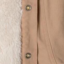 Discount 🎉 Stussy SHERPA LINED WORK 👚 SHIRT 😍 -Stussy Sales 1110263 TANN 4 b9a0fcb2 cf89 46f6 87df 5cd779444746