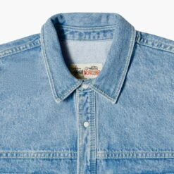 Promo ⌛ Stussy BOXY WESTERN DENIM 👚 SHIRT ❤️ -Stussy Sales 1110265 LBLU 3