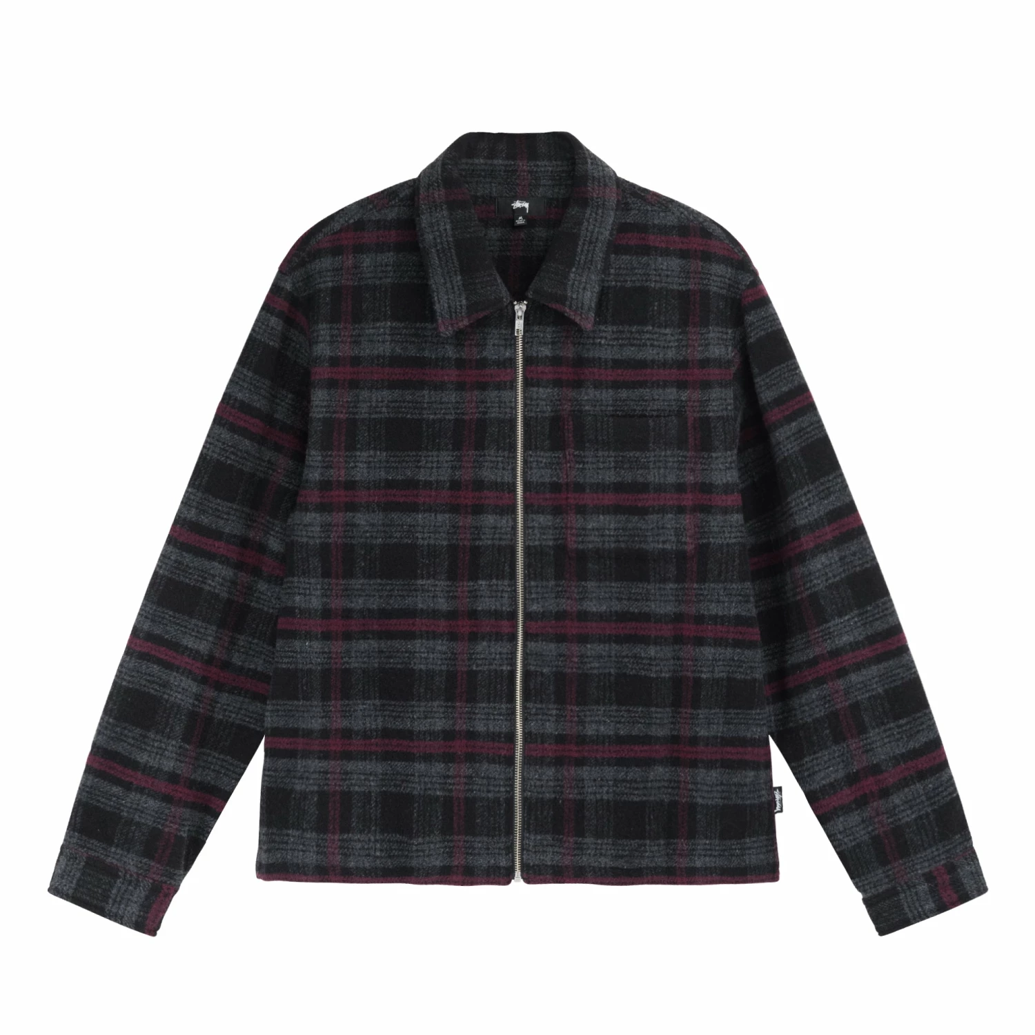 Buy π Stussy REED WOOL PLAID ZIP π SHIRT β€οΈ 3 Buy π Stussy REED WOOL PLAID ZIP π SHIRT β€οΈ