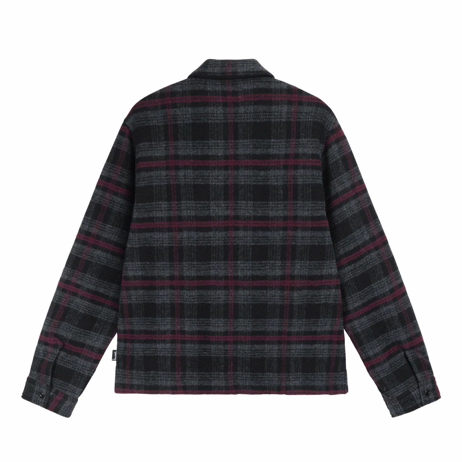 Buy π Stussy REED WOOL PLAID ZIP π SHIRT β€οΈ 4 Buy π Stussy REED WOOL PLAID ZIP π SHIRT β€οΈ - Image 2