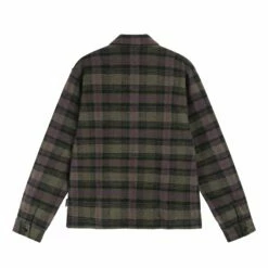 Hot Sale 🧨 Stussy REED WOOL PLAID ZIP 👕 SHIRT 🔥 -Stussy Sales 1110267 GREN 2 b08bfcef d574 406b 936f ee714737a82d