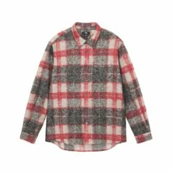 Buy 👍 Stussy PLAID KNIT 👕 SHIRT ⌛