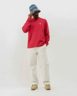 Best Sale 😍 Stussy OVERDYED LS TEE 🧨 -Stussy Sales 1140242 REDD 3 85470fc5 3209 4d91 a93a 92256103d6d3