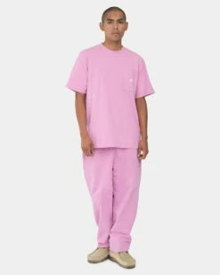 Outlet 🔥 Stussy OVERDYED SS POCKET CREW 🎁 -Stussy Sales 1140271 PINK 4 75d4c61c 95f8 4118 a9d4 0b4975e8ed61