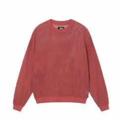 Best Pirce 🌟 Stussy COTTON MESH LS CREW 🎉