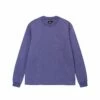 Promo 💯 Stussy PIGMENT DYED MOCK NECK ⭐ -Stussy Sales 1140308 PURP 1