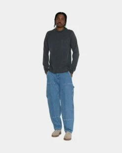 Cheap ✨ Stussy PIGMENT DYED MOCK NECK 🎉 -Stussy Sales 1140308 WABL 10 794d0563 ca95 405e 83ca 5cce0c9e10ae