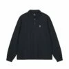 Best Pirce 👏 Stussy LS RIB POLO 😉