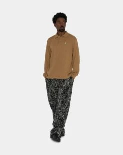 Promo 🔔 Stussy LS RIB POLO 🥰 -Stussy Sales 1140311 LBRW 10 42381a55 ecd3 4bb9 a9d5 7e837f8c3ab3