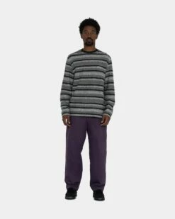 Cheap 🛒 Stussy BAJA STRIPE LS CREW 🧨 -Stussy Sales 1140312 BLAC 10 aac40464 1771 40da b494 4d0174363ad3