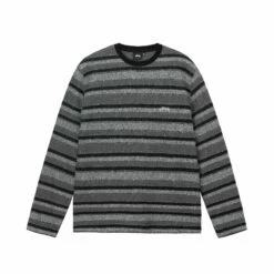 Cheap 🛒 Stussy BAJA STRIPE LS CREW 🧨