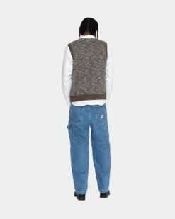 Top 10 ⌛ Stussy MARLED KNIT VEST 👏 -Stussy Sales 1140316 MULT 11 51a1239a dc05 4230 836f 42056fb49605