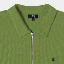 Best reviews of ✔️ Stussy BIG THERMAL ZIP 👕 SHIRT 🛒 -Stussy Sales 1140317 GREN 3