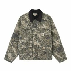 Hot Sale 💯 Stussy WASHED CANVAS SHOP JACKET 👍