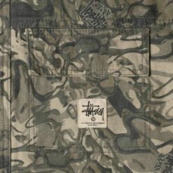 Hot Sale 💯 Stussy WASHED CANVAS SHOP JACKET 👍 -Stussy Sales 115589 VCAM 4