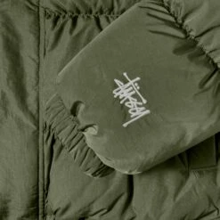 Brand new ⭐ Stussy RIPSTOP DOWN PUFFER JACKET 🛒 -Stussy Sales 115656 OLIV 4 de15981d 7082 4282 9cb7 adcf9fa429d7