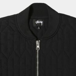 Budget 😀 Stussy S QUILTED LINER JACKET 😍 -Stussy Sales 115670 BLAC 3