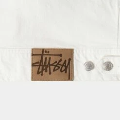 Hot Sale 😍 Stussy OVERDYED ZIP WORK JACKET 🥰 -Stussy Sales 115680 BONE 3