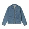 Buy 👍 Stussy DENIM ZIP WORK JACKET ✔️ -Stussy Sales 115682 WABL 1