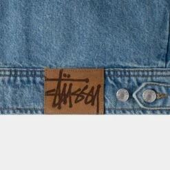 Buy 👍 Stussy DENIM ZIP WORK JACKET ✔️ -Stussy Sales 115682 WABL 4