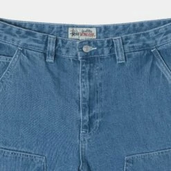Flash Sale 🌟 Stussy DENIM WORK PANT 🧨 -Stussy Sales 116482 BLUE 3