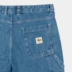 Flash Sale 🌟 Stussy DENIM WORK PANT 🧨 -Stussy Sales 116482 BLUE 4