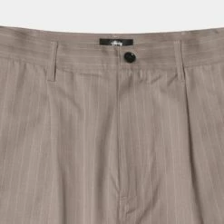 Outlet 🔥 Stussy STRIPED VOLUME PLEATED TROUSER 🛒 -Stussy Sales 116538 LBRW 3
