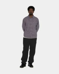 Discount 🥰 Stussy CASENTINO WOOL BEACH PANT 🔥 -Stussy Sales 116594 BLAC 10