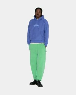 New ⌛ Stussy PIGMENT DYED FLEECE PANT 🥰 -Stussy Sales 116605 GREN 10 7e8634e8 bf7e 48cb 86da 0e7da9f4e737