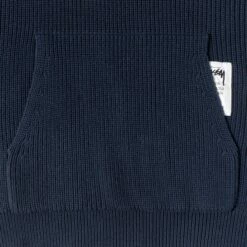 Discount 🔔 Stussy COTTON KNIT HOOD 🥰 -Stussy Sales 117138 NAVY 3 46707509 807f 4ba5 a4ec 54a1fa233da0