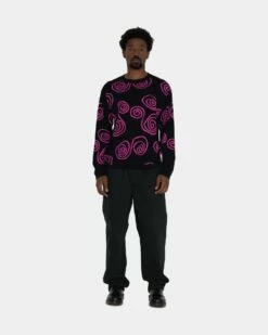 Hot Sale 🎁 Stussy HAND DRAWN S SWEATER ✔️ -Stussy Sales 117150 BLAC 10 e0d546d5 ce09 4880 b5cc 13936fbec0fc