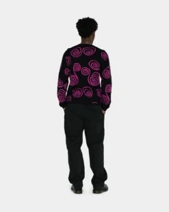 Hot Sale 🎁 Stussy HAND DRAWN S SWEATER ✔️ -Stussy Sales 117150 BLAC 12 01a0e1a9 a3bb 4ad0 862a 3fcfcb51e491