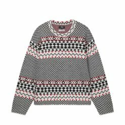 Best deal ✔️ Stussy JACQUARD KNIT CREW 🔥