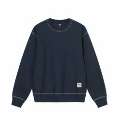 Coupon π Stussy CONTRAST STITCH LABEL CREW π