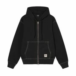 Buy βοΈ Stussy DOUBLE FACE LABEL ZIP HOODIE π