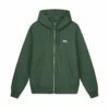 Best Sale ⭐ Stussy OVERDYED STOCK LOGO ZIP HOODIE 🥰 -Stussy Sales 118471 FORE 1