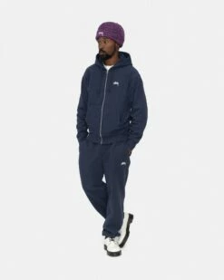 Best Pirce ✨ Stussy OVERDYED STOCK LOGO ZIP HOODIE ⌛ -Stussy Sales 118471 NV22 10