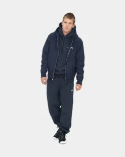 Best Pirce ✨ Stussy OVERDYED STOCK LOGO ZIP HOODIE ⌛ -Stussy Sales 118471 NV22 12