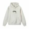 Promo 💯 Stussy STOCK LOGO APPLIQUE HOODIE 😉