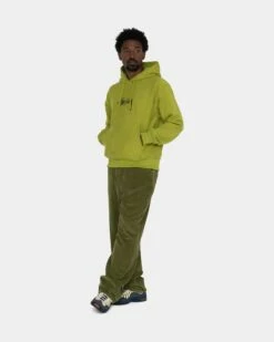Outlet 🎁 Stussy STOCK LOGO APPLIQUE HOODIE 🔥 -Stussy Sales 118475 MOSS 10