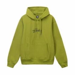 Outlet 🎁 Stussy STOCK LOGO APPLIQUE HOODIE 🔥